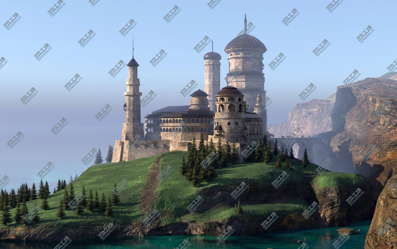 images/goods_img/2021040233/Medieval Fantasy Citadel model/4.jpg